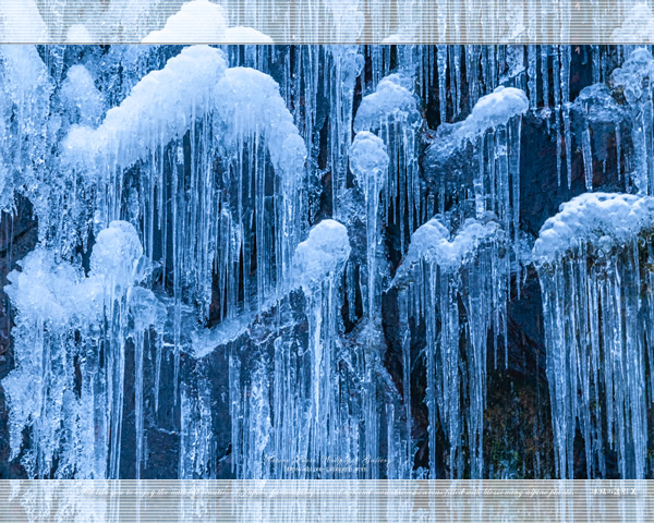 山 森の壁紙 凍結の造形美 ネイチャーフォト壁紙館
