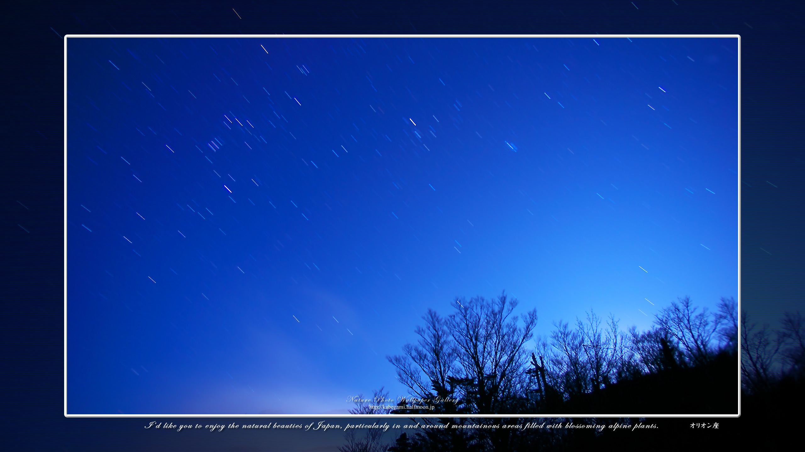 星景写真の高画質壁紙集 オリオン座 5 ネイチャーフォト壁紙館