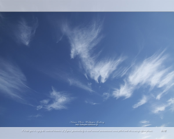 「白き雲」の高画質壁紙（1024x768|1280x1024|1366x768|1600x900|1920x1080|2560x1440|1920x1200）