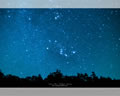 「オリオン座の星景写真」の高画質壁紙