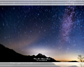 「石鎚山の星景写真」の高画質壁紙