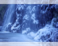 「凍てつく滝」の高画質壁紙